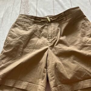 Lauren Ralph Lauren Tan Cargo Shorts Casual Style